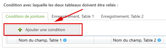 Déterminer la différence, créer une condition